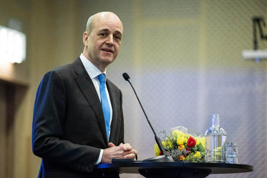 s ordförande Fredrik Reinfeldt