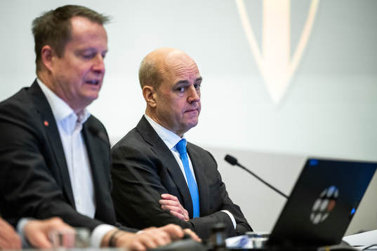 s ordförande Fredrik Reinfeldt