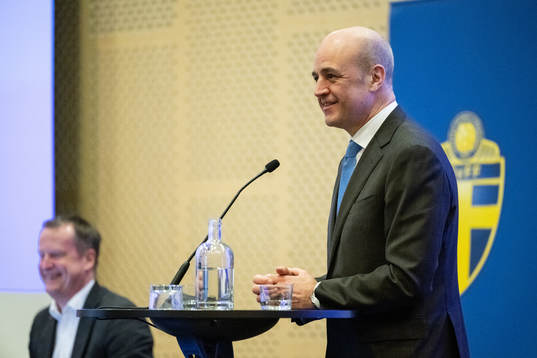 s ordförande Fredrik Reinfeldt