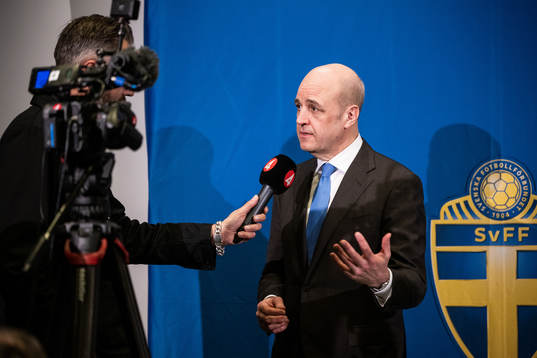 s ordförande Fredrik Reinfeldt