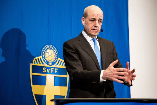 s ordförande Fredrik Reinfeldt