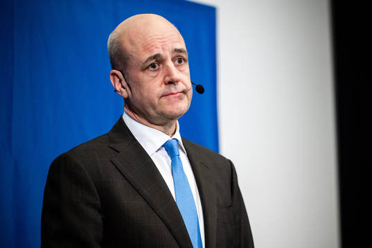 s ordförande Fredrik Reinfeldt