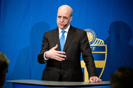 s ordförande Fredrik Reinfeldt