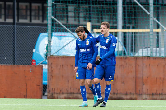 IFK Göteborgs Emil Salomonsson och Sebastian Hausner