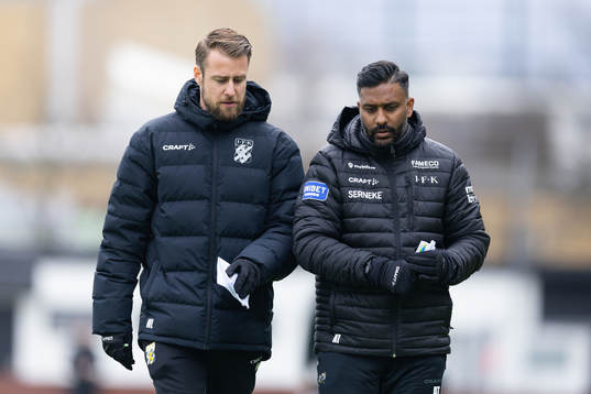 IFK Göteborgs tränare William Lundin och tränare
