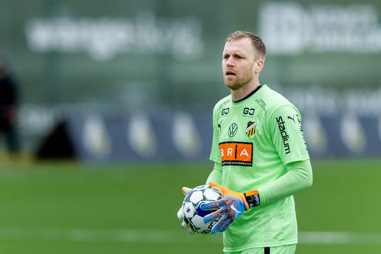 Häckens målvakt Peter Abrahamsson