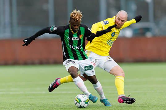 Bläddra bland fler bilder av Fotboll, Träningsmatch, GAIS - Falkenbergs FF