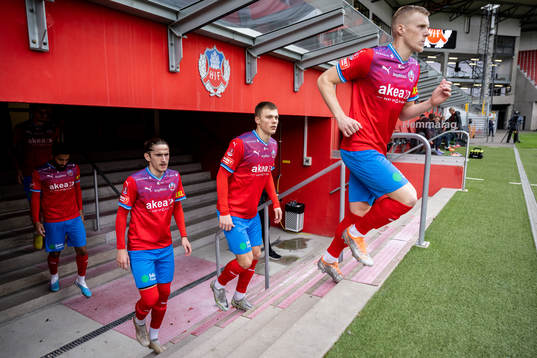 Helsingborgs Ervin Gigovic, Erik Ring och Emil Hellman gör
