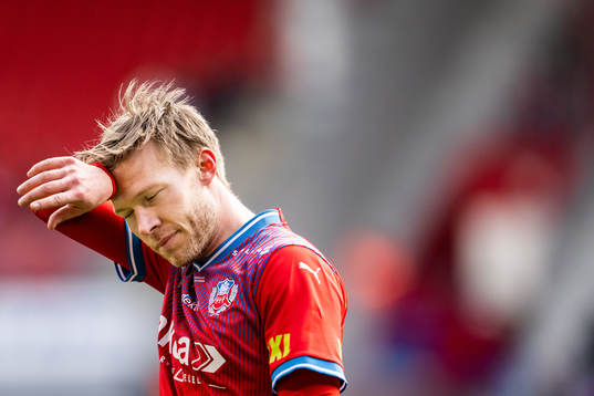 Helsingborgs Andreas Landgren deppar
