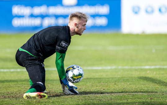 Landskronas målvakt Hampus Pauli