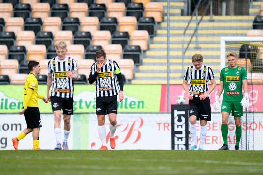Landskronas spelare deppar