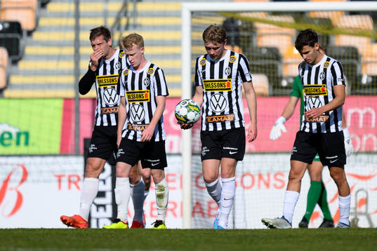 Landskronas spelare deppar