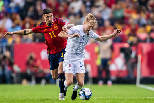Yeremy Pino of Spain and Birger Meling of Norway