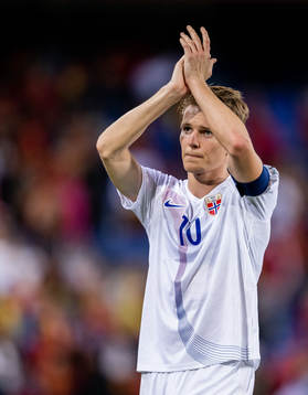 Martin Ødegaard of Norway