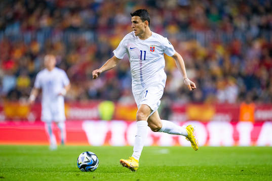 Mohamed Elyounoussi of Norway