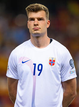 Alexander Sørloth of Norway