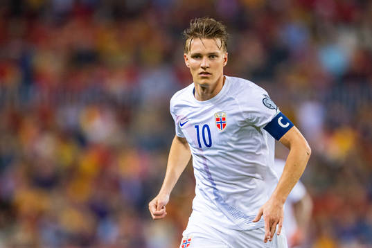 Martin Ødegaard of Norway