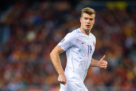 Alexander Sørloth of Norway