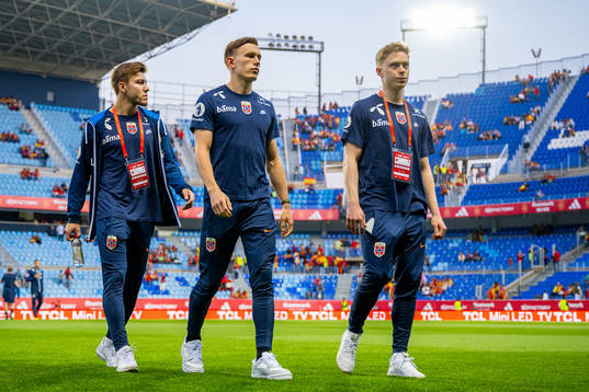Fredrik André Bjørkan, Marcus Holmgren Pedersen and Ola