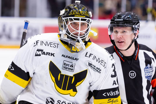 Västerås målvakt Johan Gustafsson