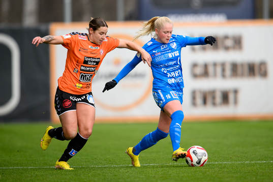 Kristianstads Tabitha Michelle Tindell och Kalmars Wilma