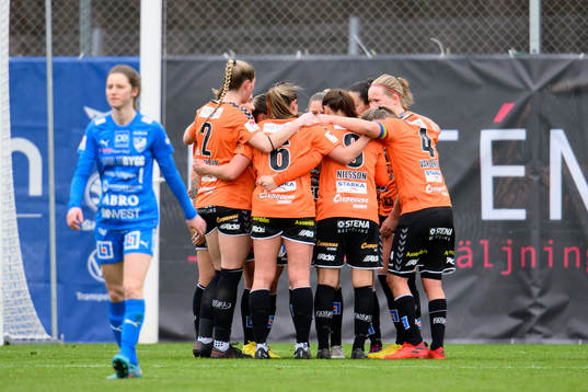 Kristianstads spelare jublar