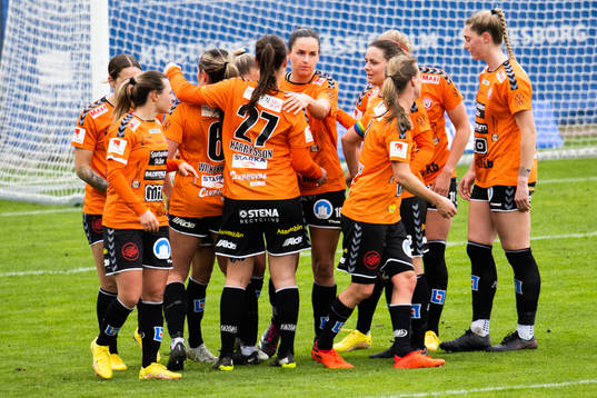 Kristianstads Emmi Alanen jublar
