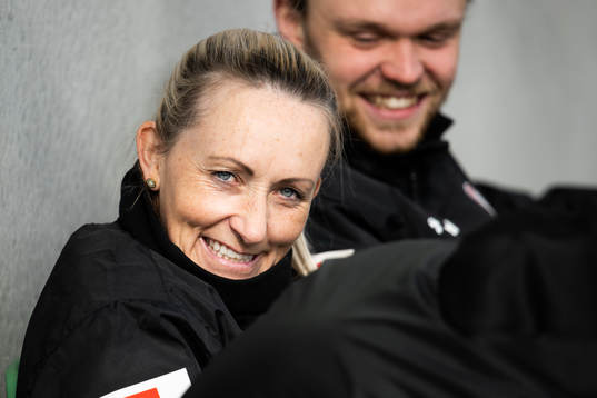 Kristianstads tränare Elisabet Gunnarsdottir