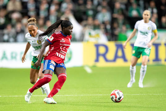 Hammarbys Madelen Janogy och Vittsjös Sura Yekka