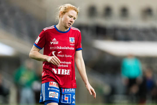 Vittsjös Clare Polkinghorne deppar
