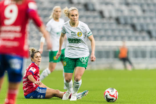Vittsjös Katrina Gorry och Hammarbys Ellen Gibson