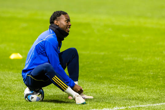 Anthony Elanga of Sweden
