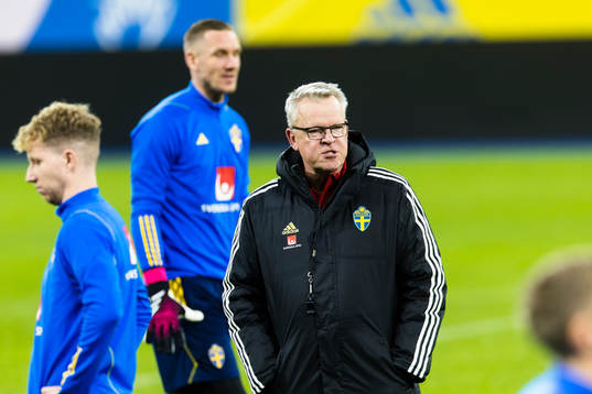 Head Coach Janne Andersson of Sweden