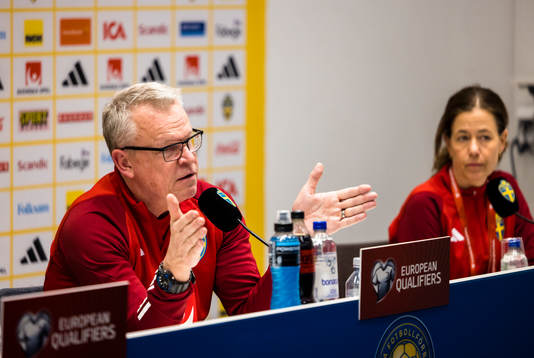 Head Coach Janne Andersson of Sweden