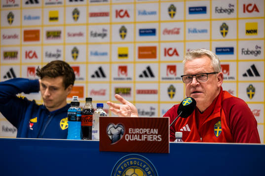 Head Coach Janne Andersson of Sweden