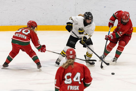Modos Filippa Aneborn och Emma Goding mot AIKs Loffe
