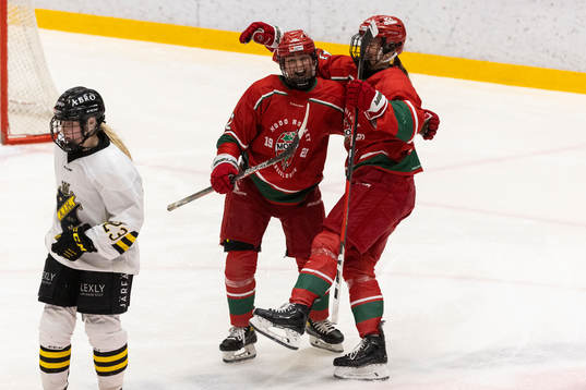 Modos Julia Perjus jublar 4-0 målet