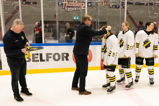 AIK spelare få andra pris medaljer av Ishockeyförbundets