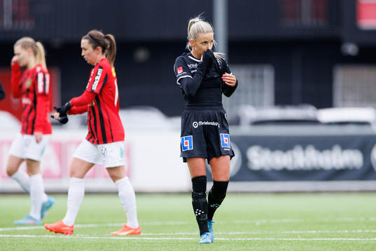 IK Uppsalas Ellinor Johansson deppar