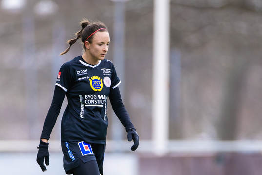 IK Uppsalas Taryn Ries deppar