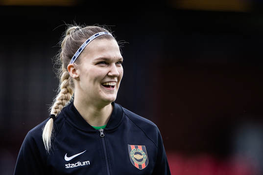 Brommapojkarnas målvakt Nichole Persson