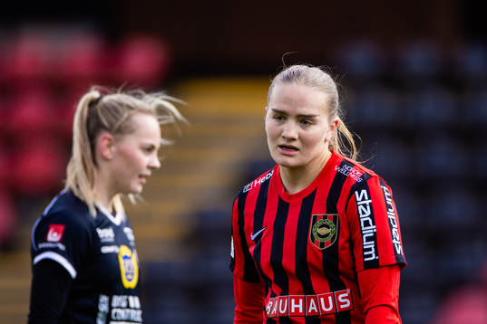 Brommapojkarnas Klara Andrup deppar
