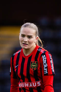 Brommapojkarnas Klara Andrup deppar
