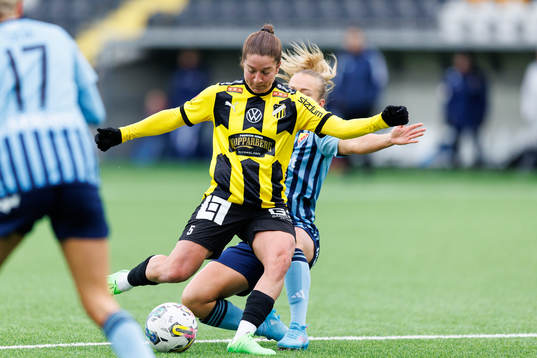 under fotbollsmatchen i Damallsvenskan mellan Häcken och
