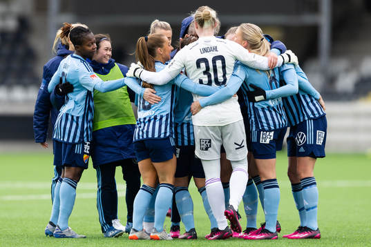 Djurgårdens spelare jublar