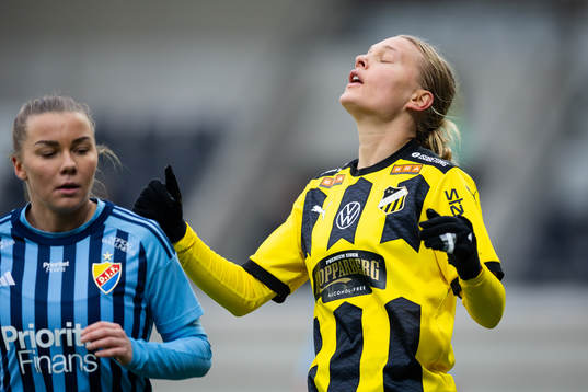 Häckens Stine Larsson deppar
