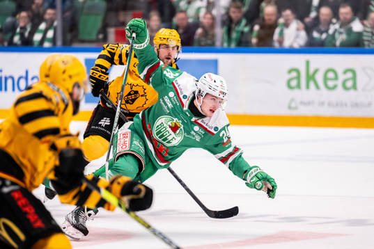 Rögles Marco Kasper och Skellefteås Joakim Lindström