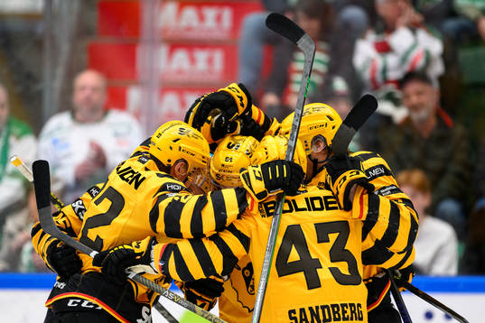 Skellefteås spelare jublar