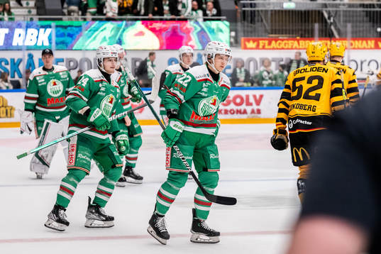 Rögles Marco Kasper och Samuel Jonsson deppar