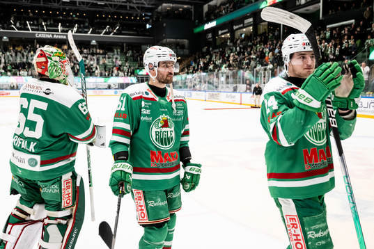 Rögles Ludvig Larsson och Marco Kasper deppar